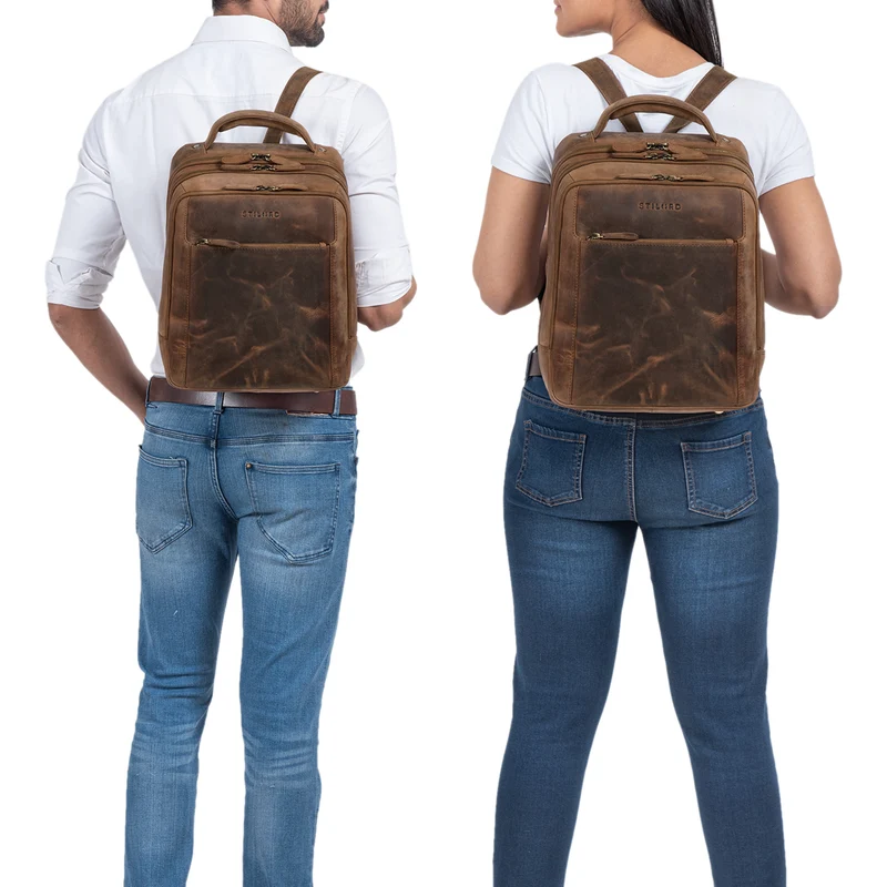 "Kobe" Business Rucksack Leder