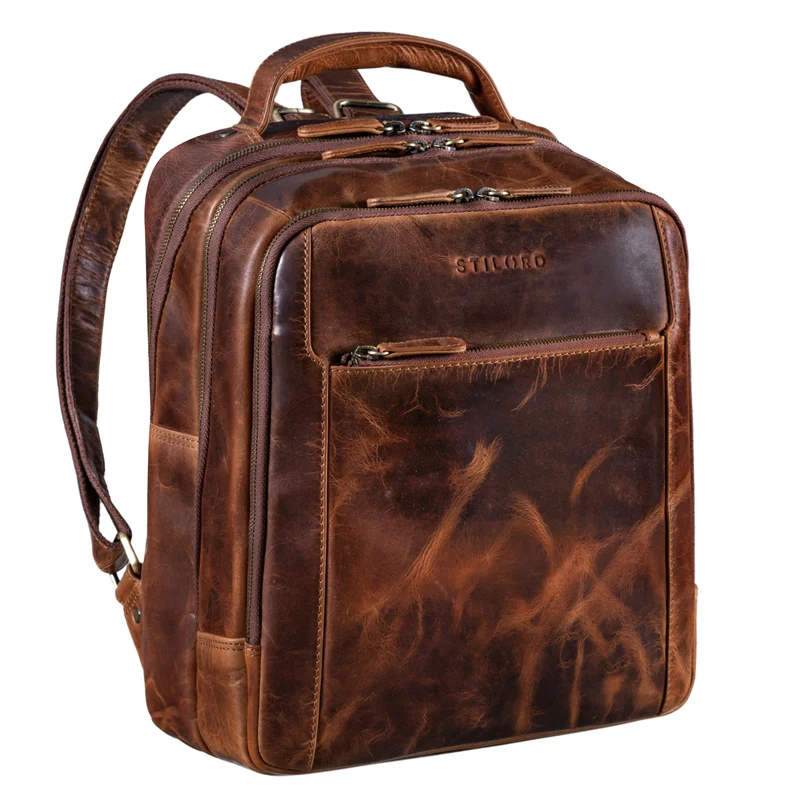 "Kobe" Business Rucksack Leder