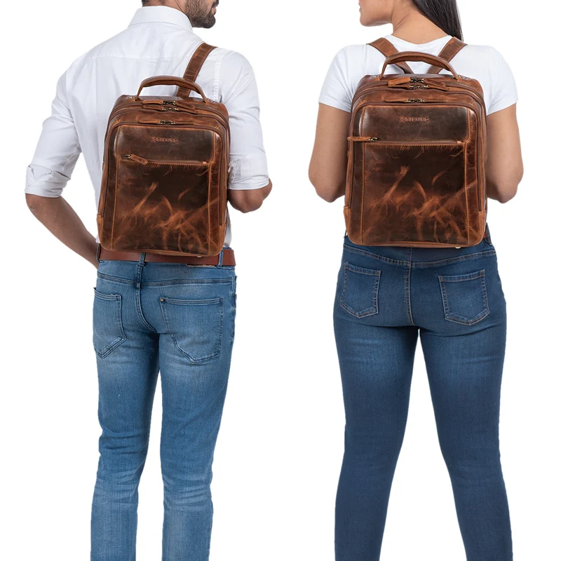 "Kobe" Business Rucksack Leder