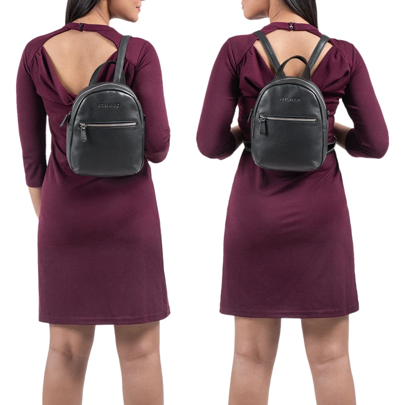 "Lola" Mini Daypack Damen Lederrucksack