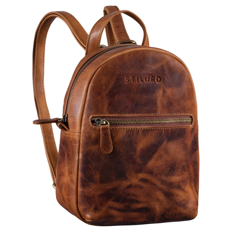 "Lola" Mini Daypack Damen Lederrucksack
