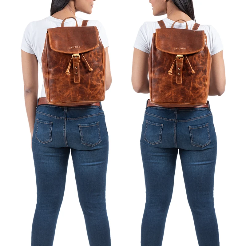 "Valerie" Business Rucksack Damen Leder