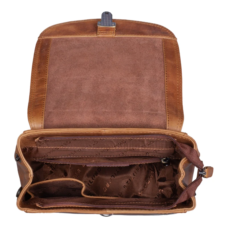 STILORD "Hazel" Frauen Rucksack Elegant Leder