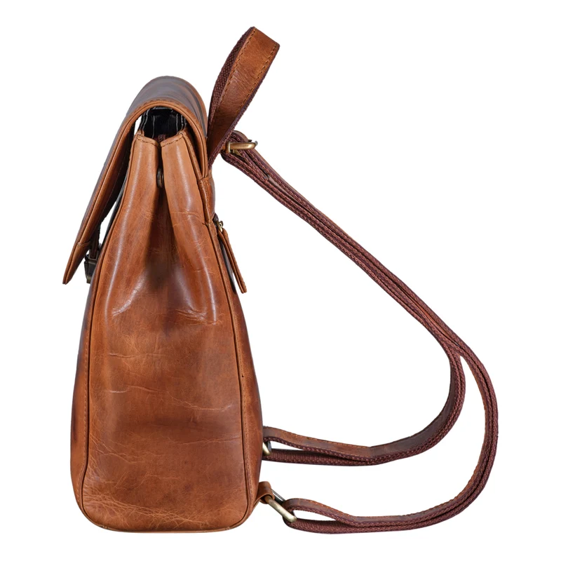 STILORD "Hazel" Frauen Rucksack Elegant Leder