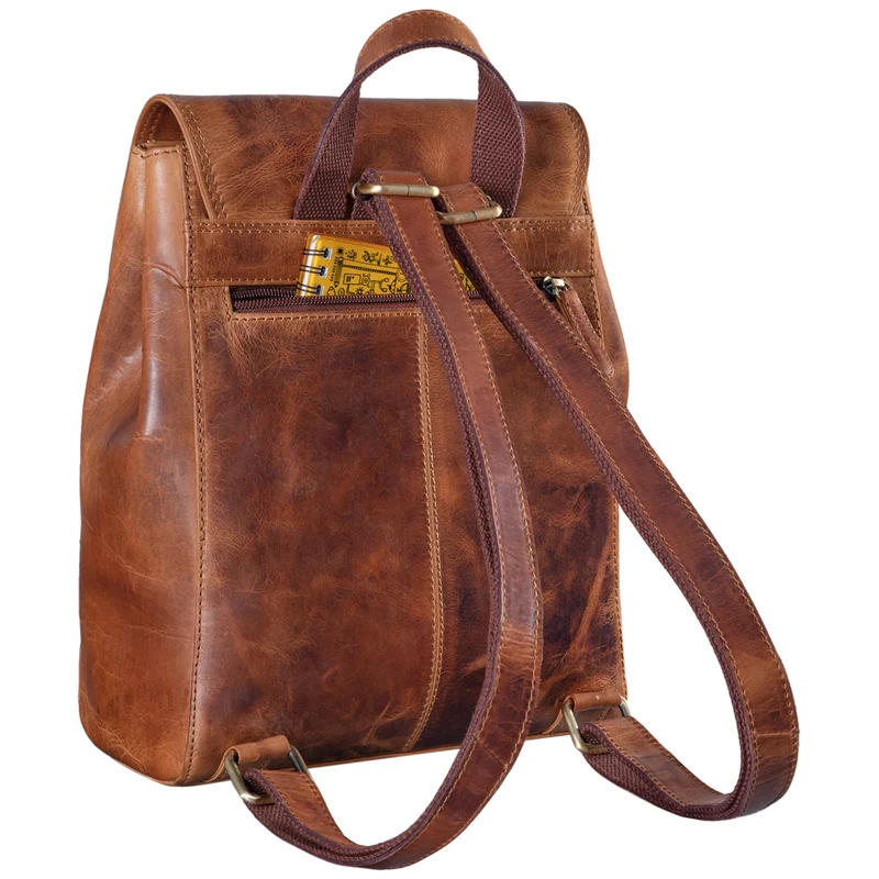 STILORD "Hazel" Frauen Rucksack Elegant Leder