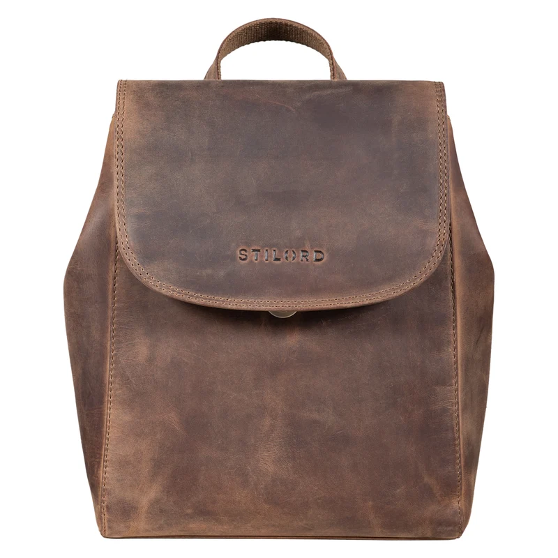 STILORD "Hazel" Frauen Rucksack Elegant Leder