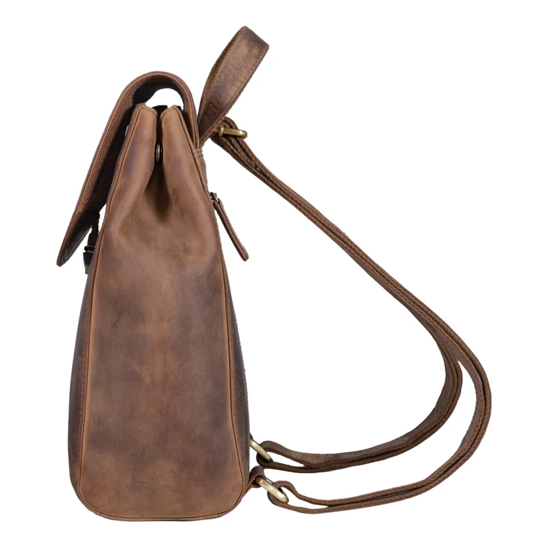 STILORD "Hazel" Frauen Rucksack Elegant Leder