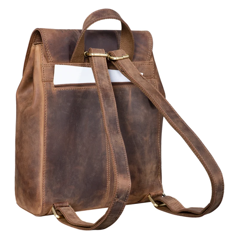 STILORD "Hazel" Frauen Rucksack Elegant Leder