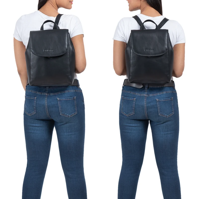 STILORD "Hazel" Frauen Rucksack Elegant Leder