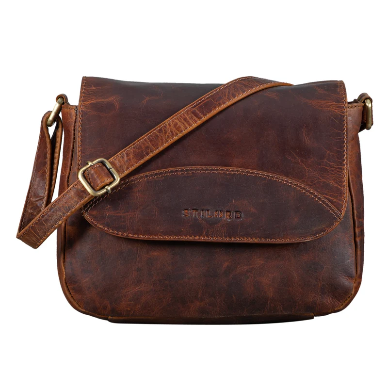 "Juliet" Umhängetasche Damen Leder Vintage