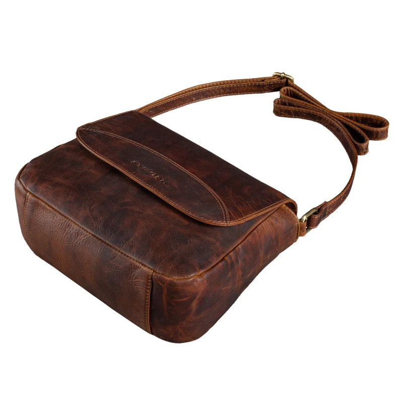 "Juliet" Umhängetasche Damen Leder Vintage