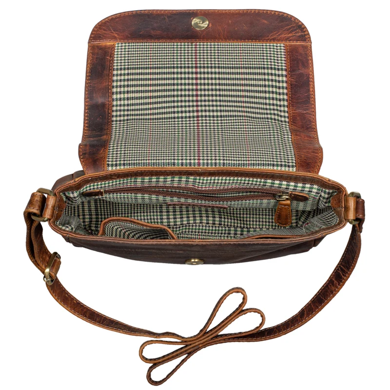 "Juliet" Umhängetasche Damen Leder Vintage