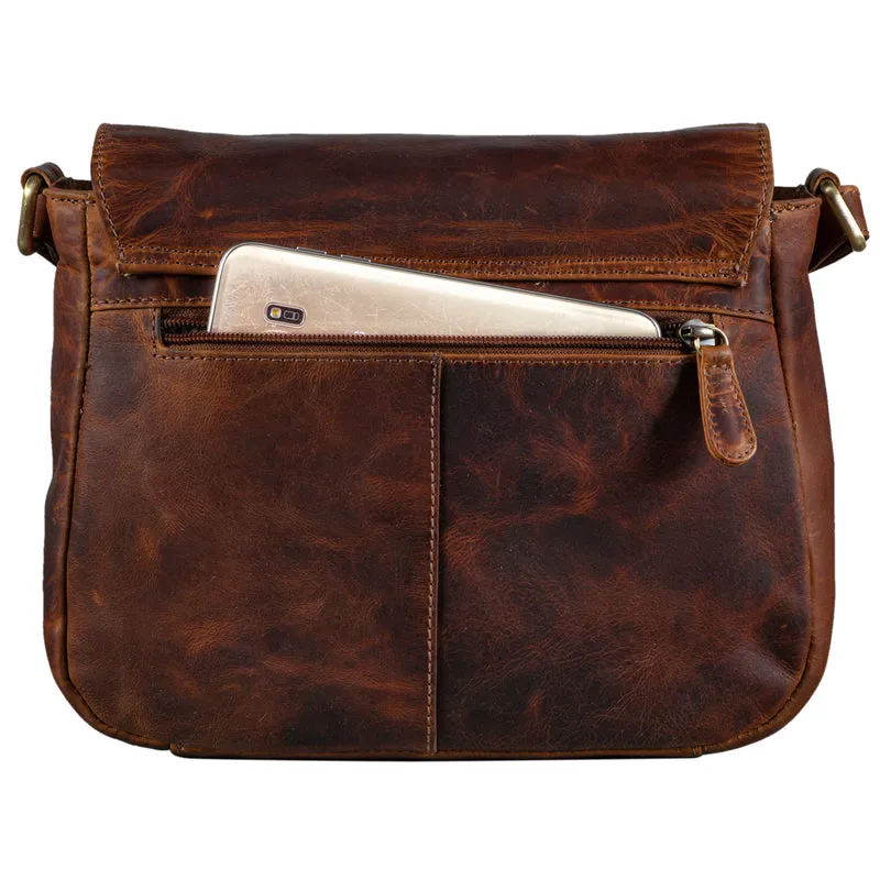 "Juliet" Umhängetasche Damen Leder Vintage
