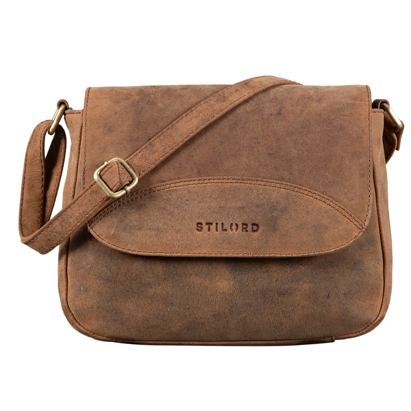 "Juliet" Umhängetasche Damen Leder Vintage
