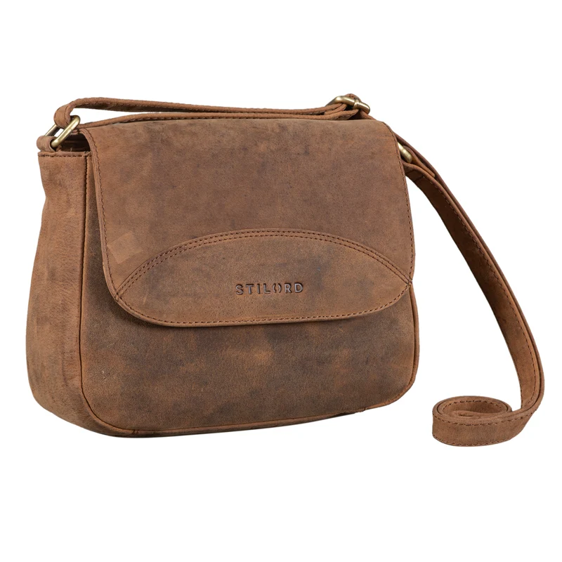 "Juliet" Umhängetasche Damen Leder Vintage