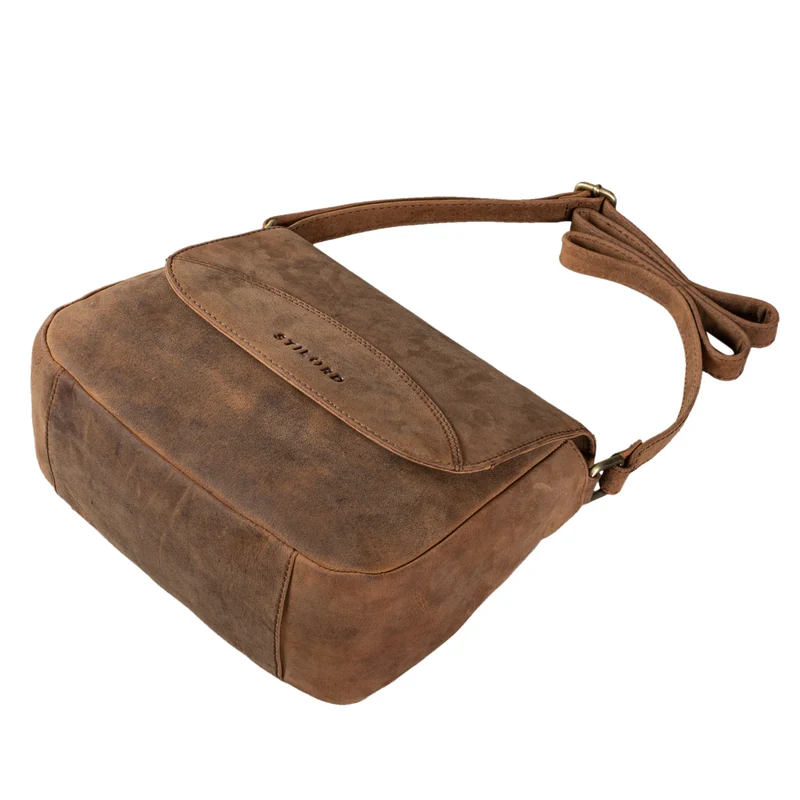 "Juliet" Umhängetasche Damen Leder Vintage