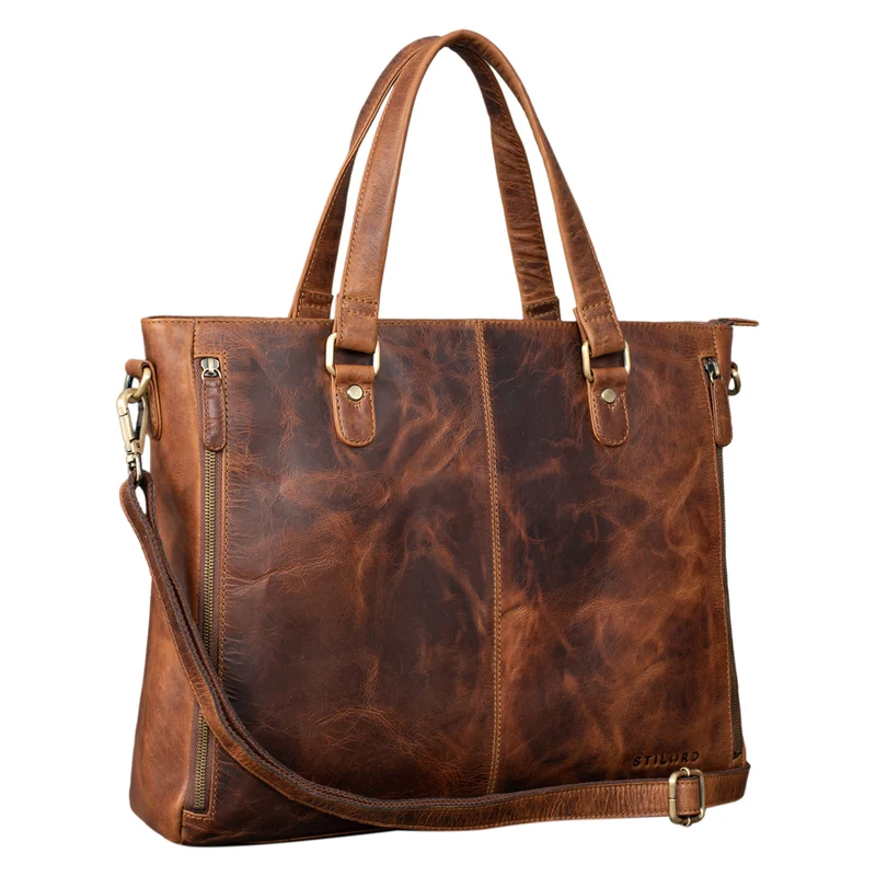 "Amber" Business Umhängetasche Damen Leder