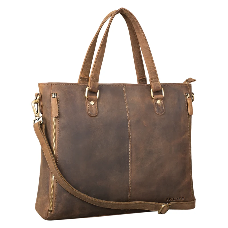 "Amber" Business Umhängetasche Damen Leder