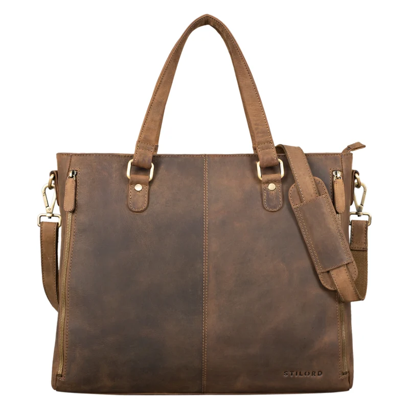 "Amber" Business Umhängetasche Damen Leder