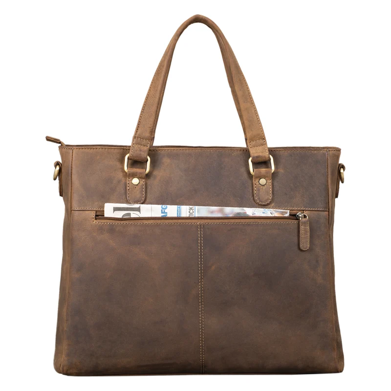 "Amber" Business Umhängetasche Damen Leder