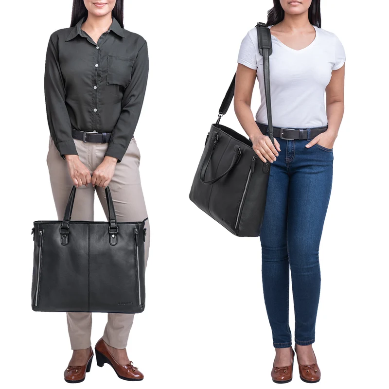 "Amber" Business Umhängetasche Damen Leder