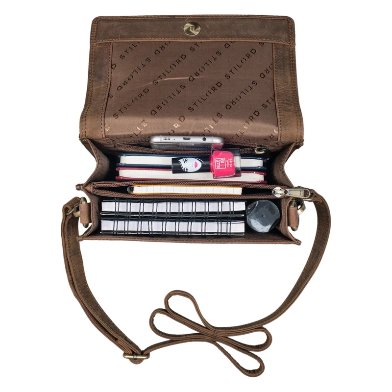 "Aleia" Handtasche Damen Leder klein