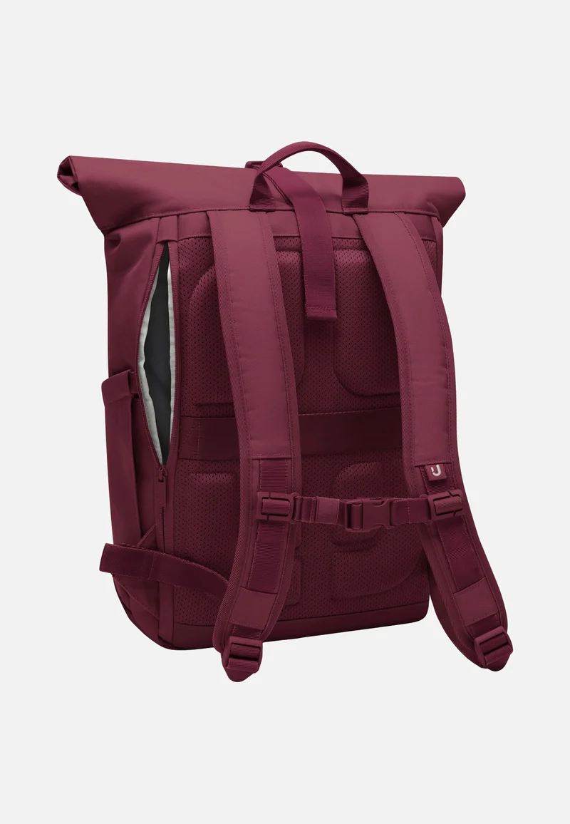 Allen Large Burgundy - Rolltop Rucksack