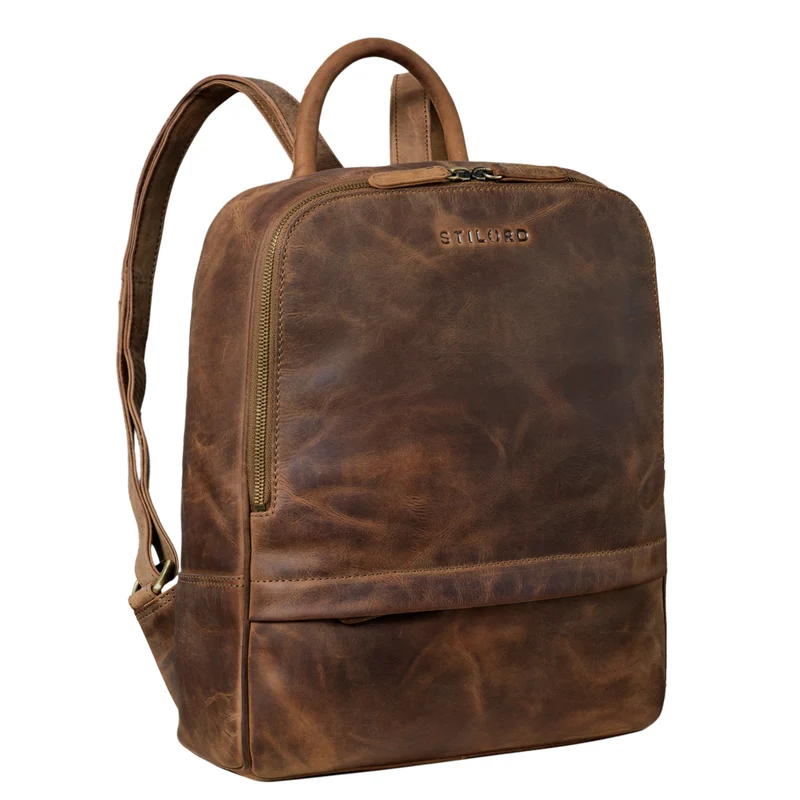 STILORD "Peyton" Rucksack Leder Arbeit
