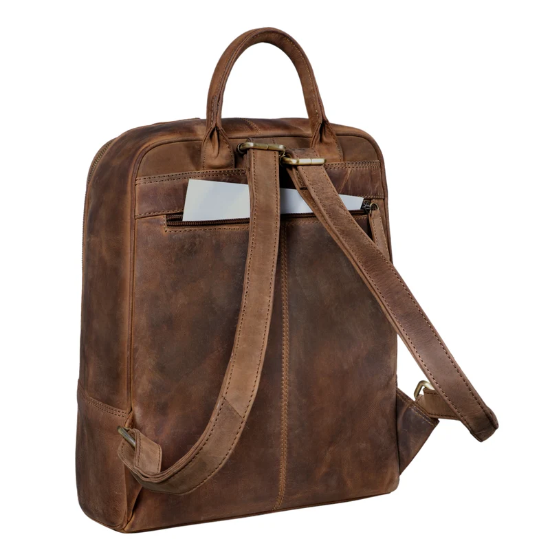 STILORD "Peyton" Rucksack Leder Arbeit