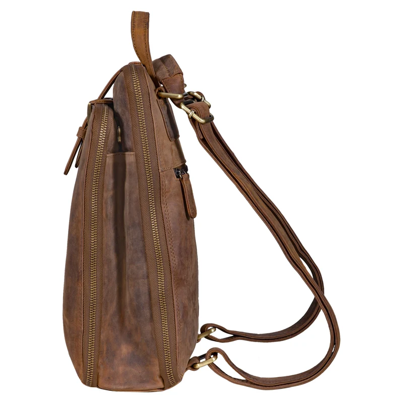 "Vienna" Rucksack Tasche aus Leder
