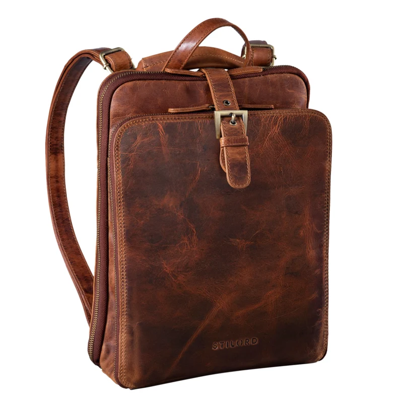 "Vienna" Rucksack Tasche aus Leder