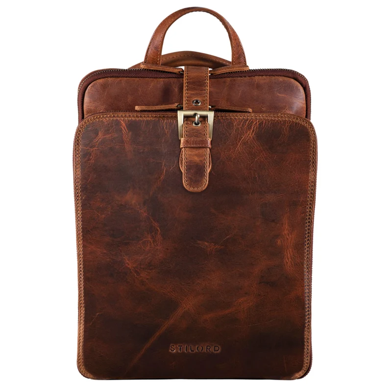 "Vienna" Rucksack Tasche aus Leder