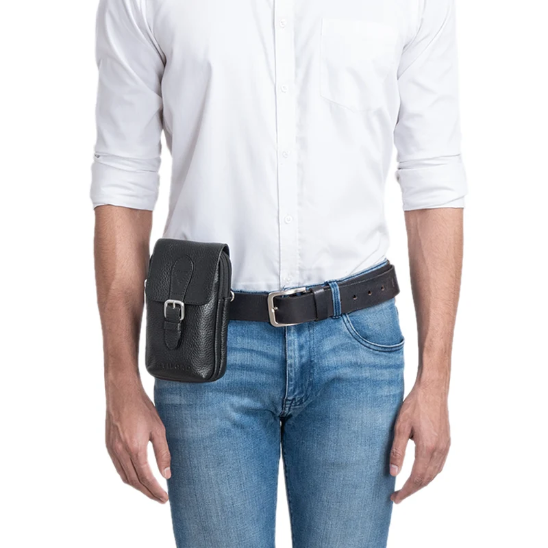 "Harper" Handy Gürteltasche Leder