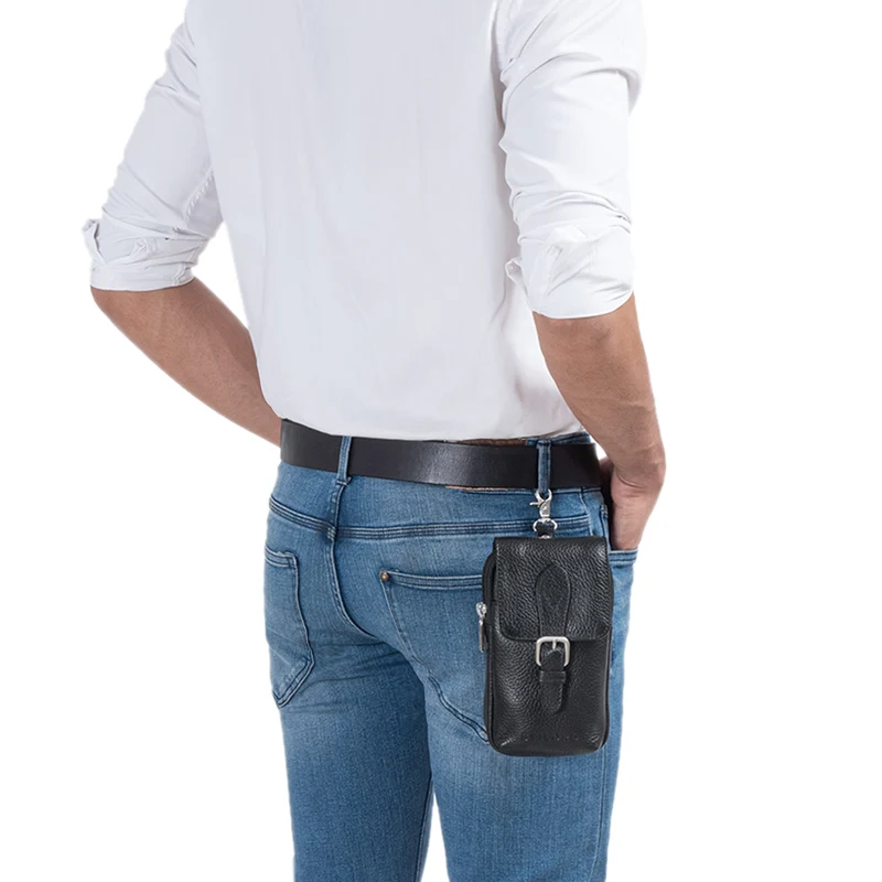 "Harper" Handy Gürteltasche Leder