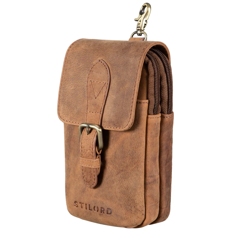 "Harper" Handy Gürteltasche Leder