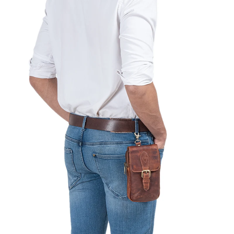 "Harper" Handy Gürteltasche Leder