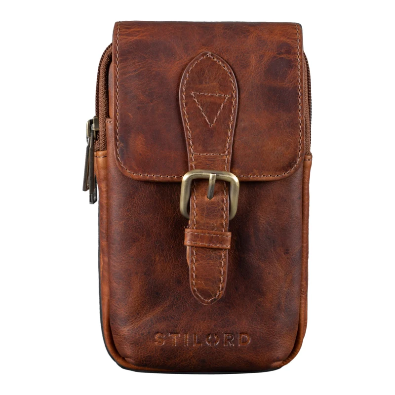 "Harper" Handy Gürteltasche Leder