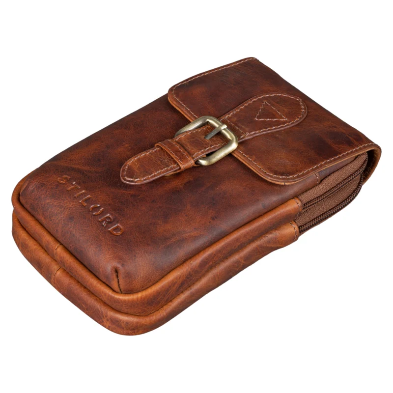 "Harper" Handy Gürteltasche Leder