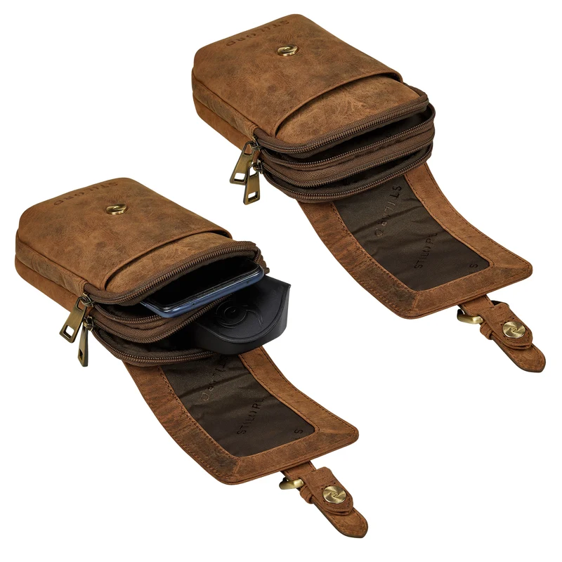 "Harper" Handy Gürteltasche Leder
