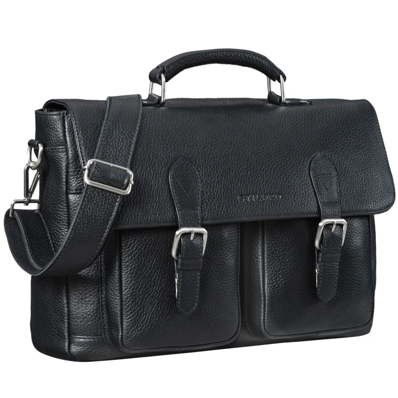 "Owen" Laptop Aktentasche Leder