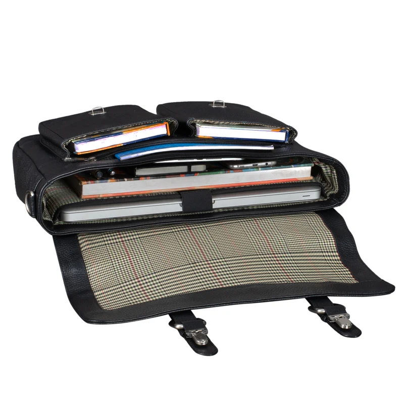 "Owen" Laptop Aktentasche Leder