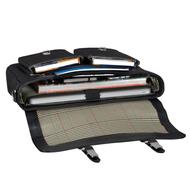 "Owen" Laptop Aktentasche Leder