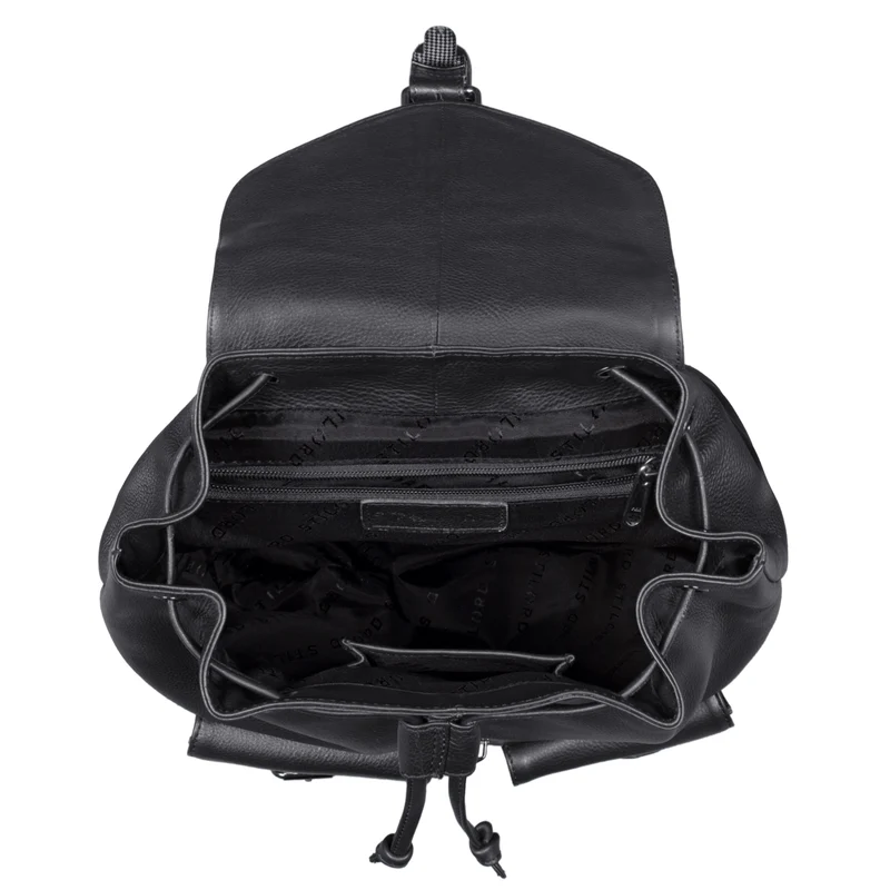 "Ezra" Vintage Tagesrucksack Leder mit 13,3 Zoll Laptop-Fach