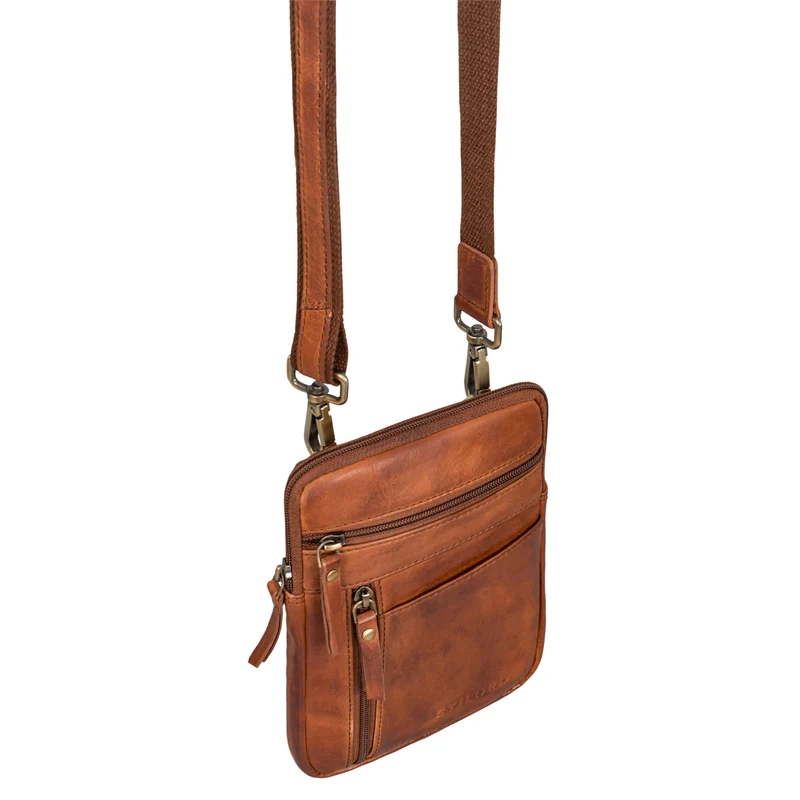 "Brooks" Leder Brustbeutel Gürteltasche