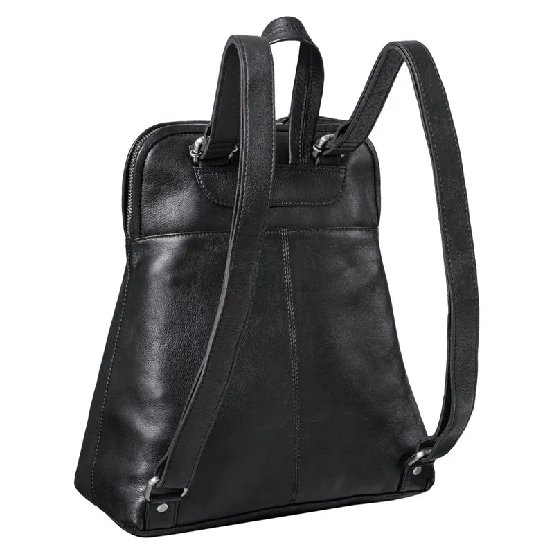 "Cathy" Frauen Rucksack Elegant Leder