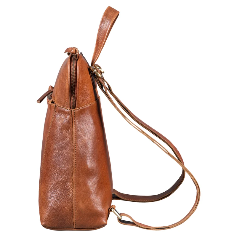 "Cathy" Frauen Rucksack Elegant Leder