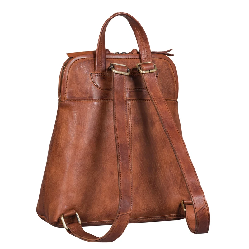 "Cathy" Frauen Rucksack Elegant Leder