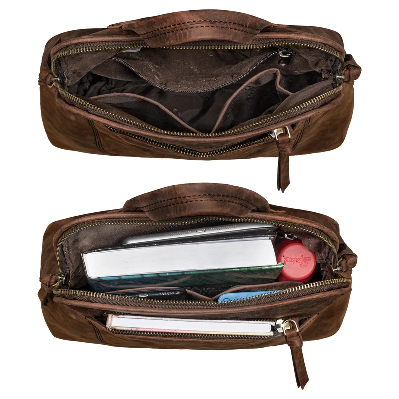 "Cathy" Frauen Rucksack Elegant Leder