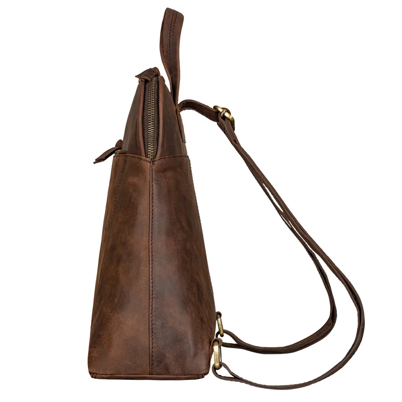 "Cathy" Frauen Rucksack Elegant Leder