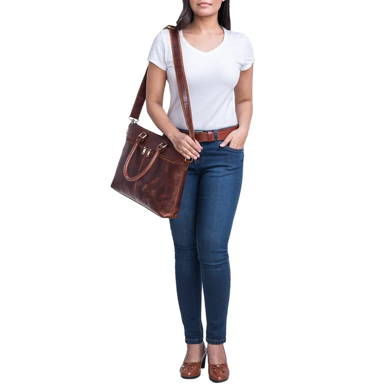 "Bailey" Business Laptoptasche Leder